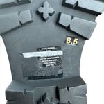 Steve Madden Reyen lace-up lug-sole hiker boots in bone leather 8.5 Photo 8