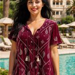 Johnny Was Devi velvet tasseled top NWT Photo 7