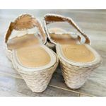 Jack Rogers Jack Rodgers Heel Sandals Wedge Espradille Women's Gold Shelby 8.5 Platinum Photo 6