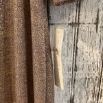 Three Pink Hearts NWT  gold metallic shimmer swing dress Photo 7