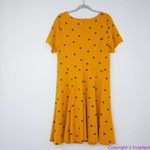 Unique Vintage Gwynnie Bee Yellow Star Print Fit-And-Flare Dress, 0X Photo 4