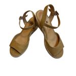 Tommy Bahama  Caisy Women Tan Espadrille Wedge Sandals Ankle Strap Open Toe 6.5 Photo 7