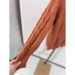 Democracy Women's  Orange Pull Over Sweater Size XS Photo 5