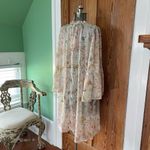 Lucky Brand NWT  Floral Sheer Cover Up Ruffle Dress - Sz XL 💚🎀 Photo 5