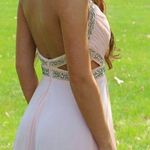 Pink Backless Prom Dress Size 2 Photo 5