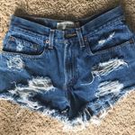 Levi’s Distressed Denim Shorts Photo 0