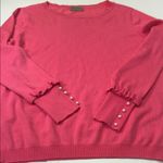 Joseph  Women's Vibrant Pink Crew Neck Sweater Photo 11