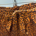 SheIn Animal Print Tie Waist Shorts Photo 2