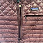 Patagonia Jacket Women's AlpLight Down Pullover in Dark Ruby Sz XXS NWOT Photo 6