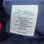 Sail To Sable  Tuckernuck linen dress fringe trim sz 10 Photo 4