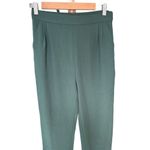 Lulus Lulu’s - NWT Kick It Forest Green High-Waisted Trouser Pants Sz S Photo 4