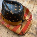 USA American Flag Cowboy Hat Brown Photo 1