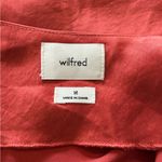 Aritzia Wilfred Orange Coquette Going Out Satin Cowl Neck Camisole Size Medium Photo 3