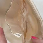 Vintage Magid Women's‎ Silver Beaded Satin Purse Clutch Shoulder Bag White Small Photo 3