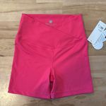 Yogalicious NWT Lux Crossover 5β Short Biker Pink Small Photo 0