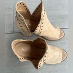 Liliana  Studded Tan Booties Photo 2