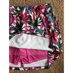 Lady Hagen  Hawaiian Tropical Paradise Floral Activewear Skort Rose Violet 18 NEW Photo 6