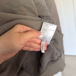 ANINE BING  Sport Harvey Hoodie dusty olive distressed pullover Photo 3