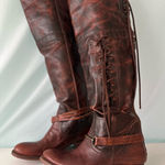 Union of Angels Elegant Brown Over the Knee Boots NWOB Size 6 Photo 0