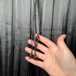 Magaschoni M Womens Black Pleated Boho Maxi Skirt Drawstring Stretch Waist XS Photo 5