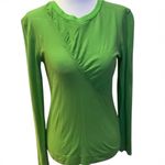 Ganni  NEW Quilted Long Sleeve Tee Shirt large Photo 7