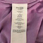 Maje One-Shoulder Lilac Dress Size US Small FR 36 Photo 8