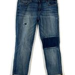Tommy Hilfiger Women’s Patchwork Boyfriend Cropped Jeans Photo 0