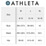 Athleta  Keyhole One Piece Swimsuit Black Size MT Medium Tall UPF 50 Bathing Suit Photo 11