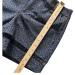 Rebecca Taylor  Leopard Print Shorts Size 2 Gray‎ Black Animal Print Maximalist Photo 14