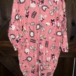 Disney Walt  World VTG Sleepwear Women's Medium Minnie Mouse Pink Dress Nightgown Photo 0