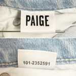 Paige Carrot Leg High Waist Jeans Cheyne Light Wash Belted Mom Jean Size 32 | 14 Photo 10