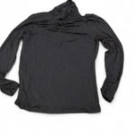 Victor Alfaro Black Long Sleeve Turtleneck Top Size S Photo 0