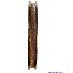 RoseGold Bangle Bracelet with Sparkly Rose Glitter Insert Pink Photo 1