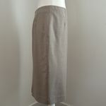 Bill Blass Tan Wool/Cashmere Blend Pencil Skirt sz 2/4 Photo 1