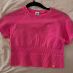 Target Hot pink joy lab cropped athletic shirt Photo 0