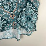 Jantzen  Surplice Maillot One-Piece Swimsuit Blue Medallion and Skirt Size 24W Photo 14