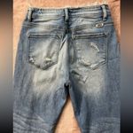 KANCAN Womens Blue Jeans Size 7/27 Distressed Denim Mid Photo 2