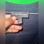 Lane Bryant Navy Blue Knit Midi Dress size 14/16 Photo 2