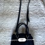 Steve Madden  Black Satchel with Gold Hardware Photo 8