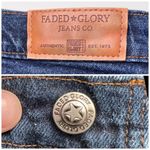 Faded Glory  High Rise Straight Leg Dark Wash Stretch Jeans Size 8 Petite Photo 3