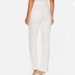 MOTHER High Waisted Rider Ankle White Jeans Size 27 Photo 8