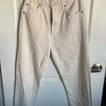 AGOLDE  White Jeans straight Leg Photo 0