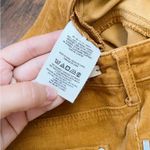 Anthropologie Pilcro • Anthro High-Rise Skinny Jeans mustard yellow corduroy cords gold Photo 5