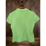 Lacoste ‎ Women's Polo Shirt Size 44 Green Short Sleeve NWOT Photo 2