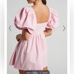 Showpo Vashti Mini Dress Puff Sleeve Sweetheart Dress Pink Size 8 Photo 3