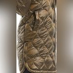 GRAN ORIENTE Woman’s lightweight Jacket w/Faux Fur Lining Hoodie Brown Small Photo 10