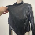 BLANK NYC vegan leather Moro jacket size S Photo 4