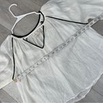 Urban Outfitters Top wild horses womens White (small) boho peasant coastal folk Photo 3