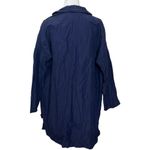 Eileen Fisher  Open Front Cardigan Women’s Size Small Navy Organic Cotton Photo 5