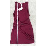 l*space L* Cypress Burgundy Red Wrap Front Mini Tank Dress Casual Beach Size Small Photo 13